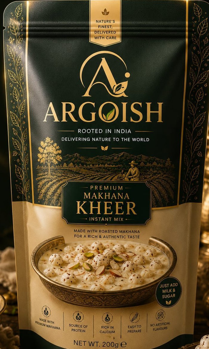 Argoish Makhana Kheer instant mix 200g pouch